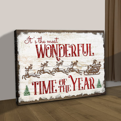 It's the Most Wonderful Time of the Year Sign VII (Free Shipping)