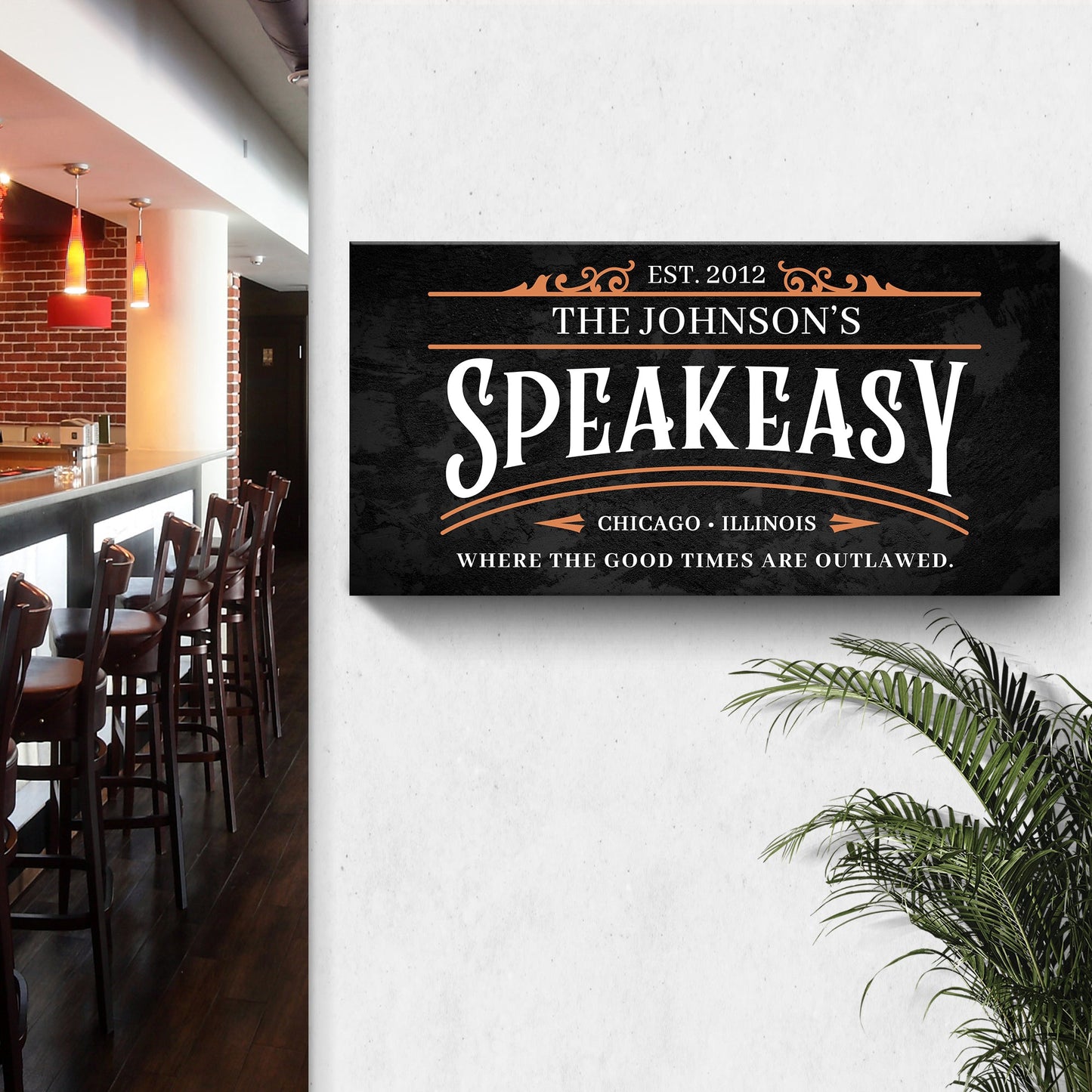 Speakeasy Sign II