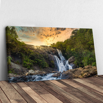Sunset Nature Wilderness Canvas Wall Art