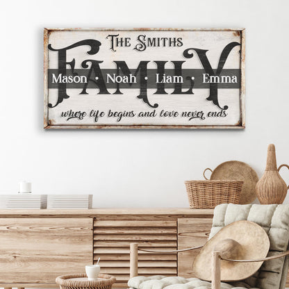 Family Sign XXIII