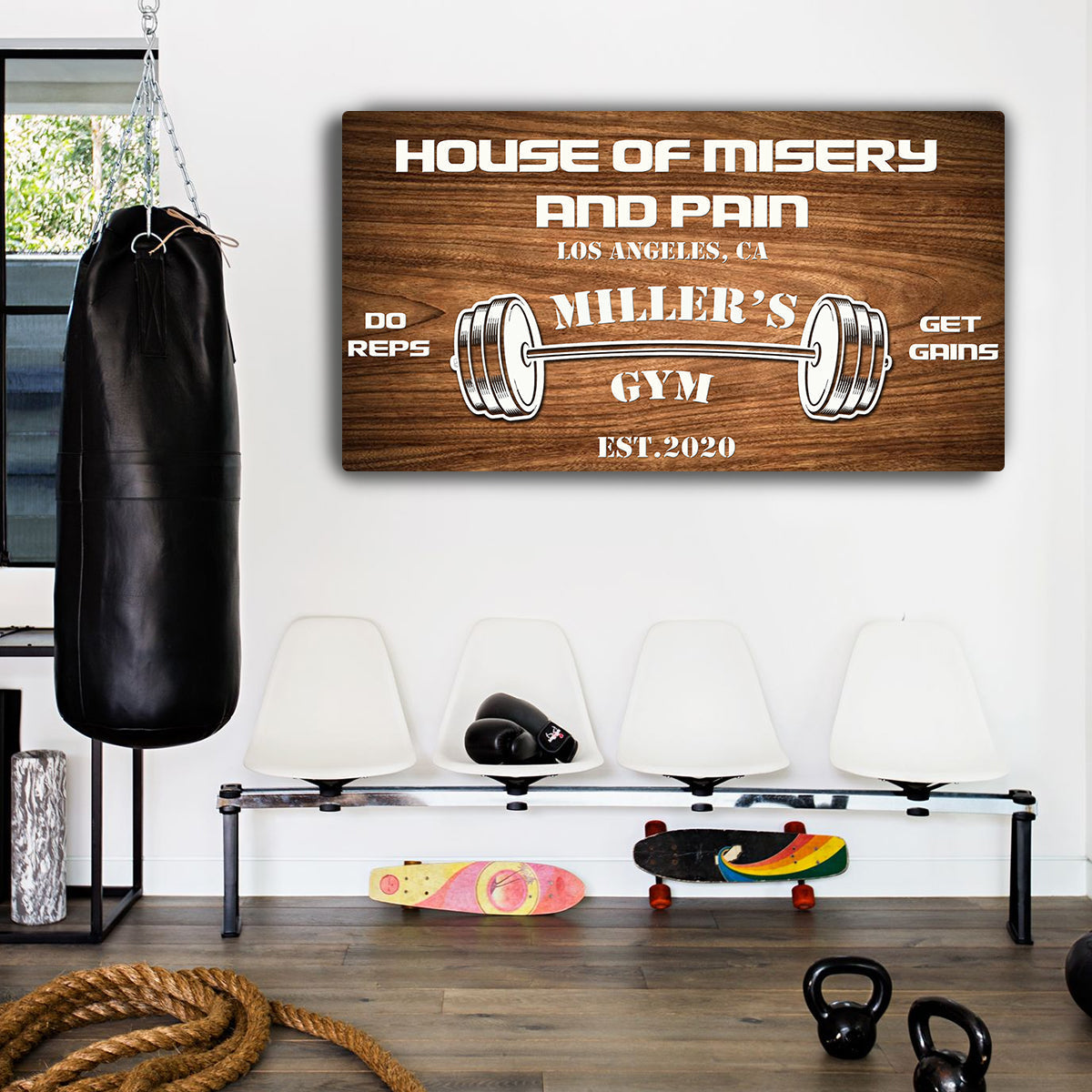 Gym Sign XII - canvas