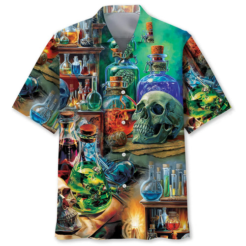 Mad Scientist Cabinet Hawaiian Shirt