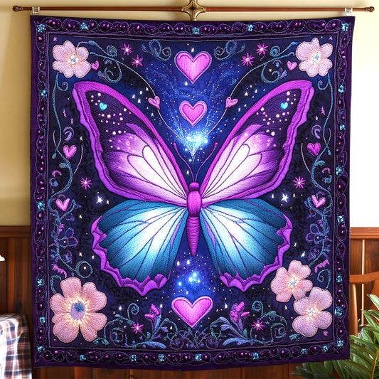 Magic Butterfly Quilt Blanket