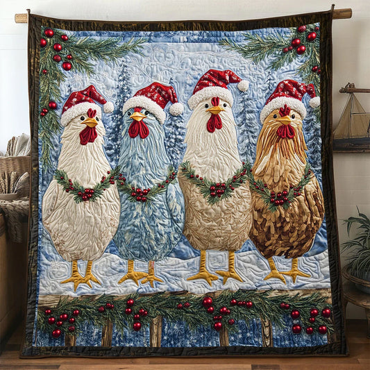 Magic Coop Chicken Quilt Blanket