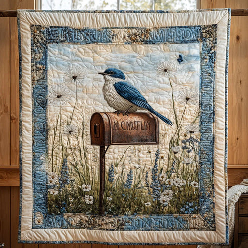 Mail Deliver Quilt Blanket
