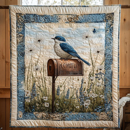 Mail Deliver Quilt Blanket