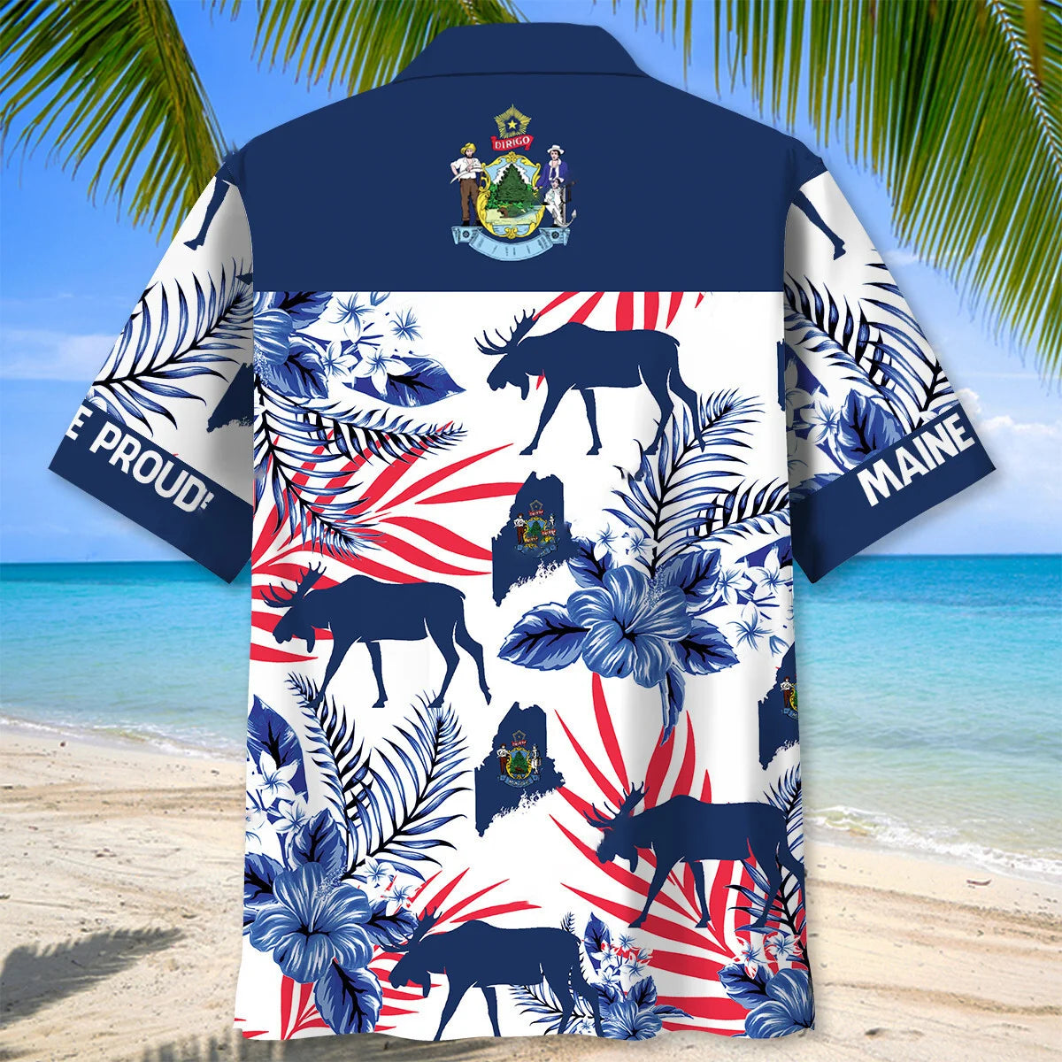 Maine Proud Hawaiian Shirt