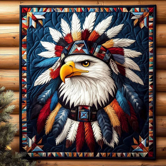 Majestic Eagle Quilt Blanket