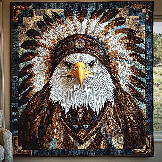 Majestic Eagle Quilt Blanket