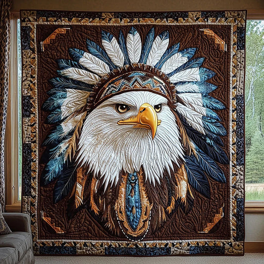 Majestic Eagle Quilt Blanket