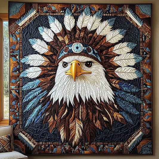 Majestic Eagle Quilt Blanket