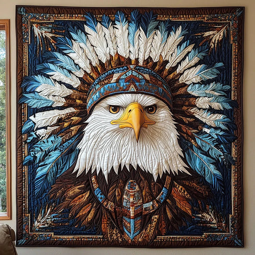 Majestic Eagle Quilt Blanket