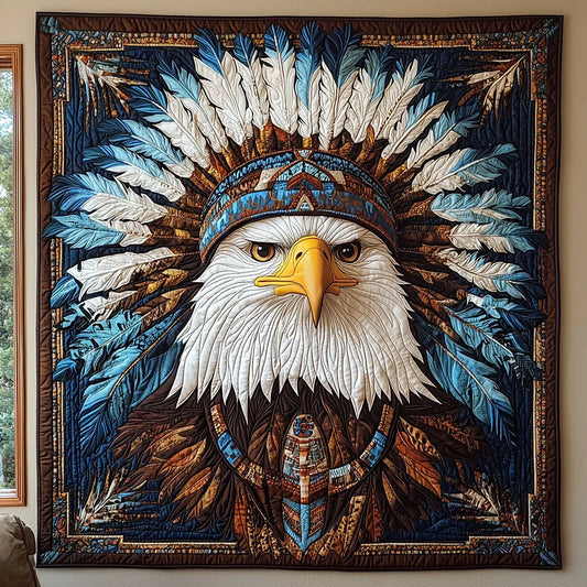 Majestic Eagle Quilt Blanket