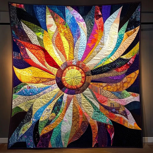 Majestic Flower Quilt Blanket