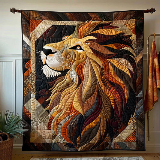 Majestic Roar Quilt Blanket