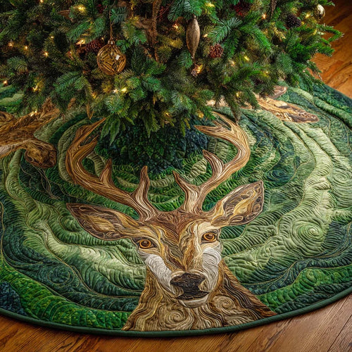 Majestic Spirit Quilted Tree Skirt