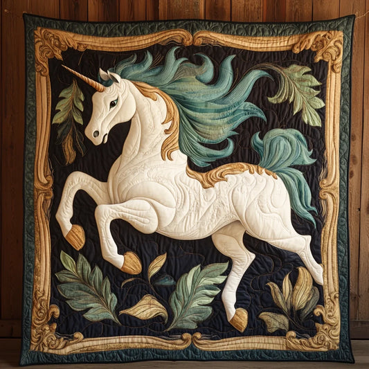 Majestic Unicorn Quilt Blanket