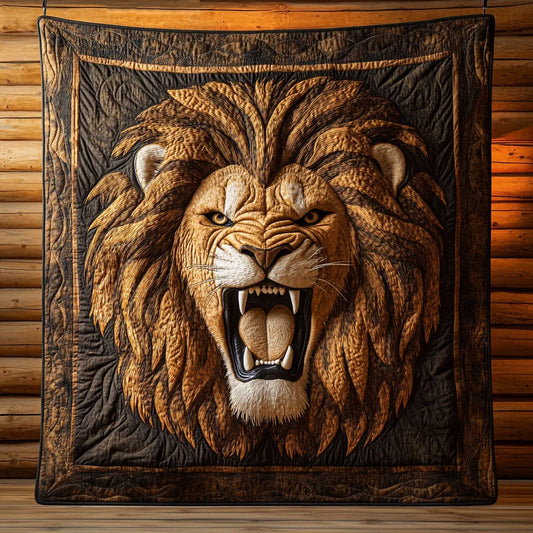 Majestic Wrath Quilt Blanket