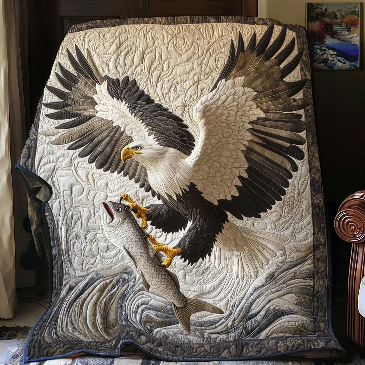 Majesty Flight Quilt Blanket