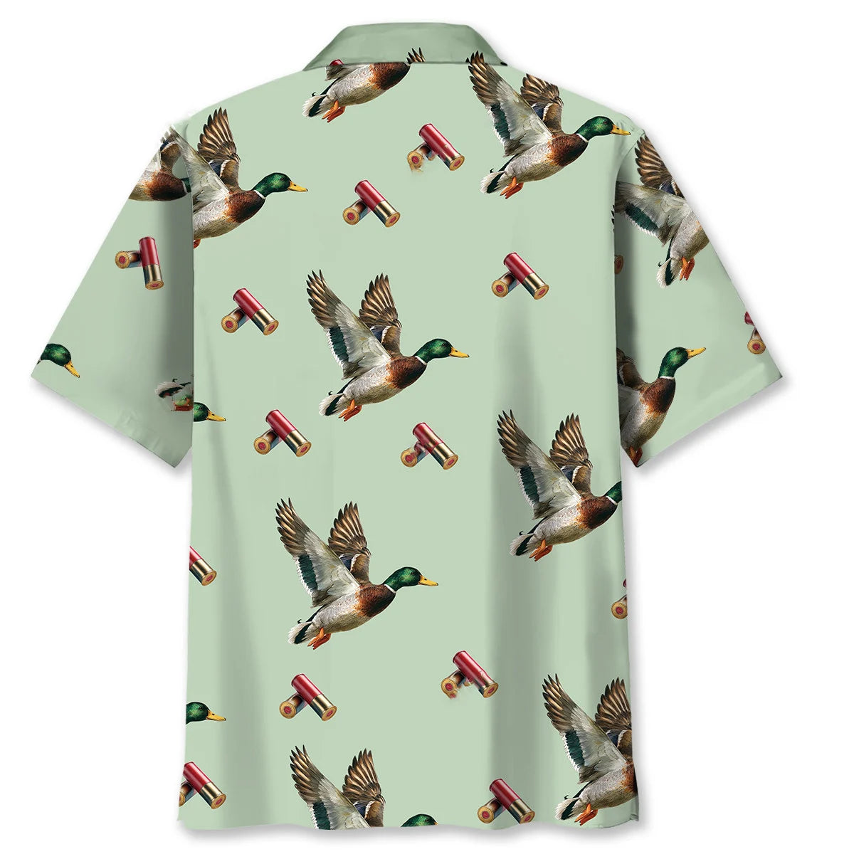 Mallard Duck Hunting Hawaiian Shirt
