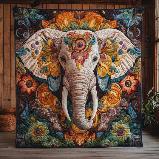 Mandala Spirit Quilt Blanket