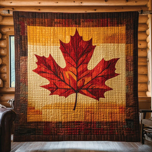 Maple Glow Quilt Blanket