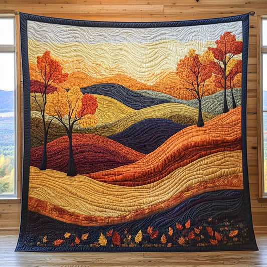Maple Horizon Quilt Blanket