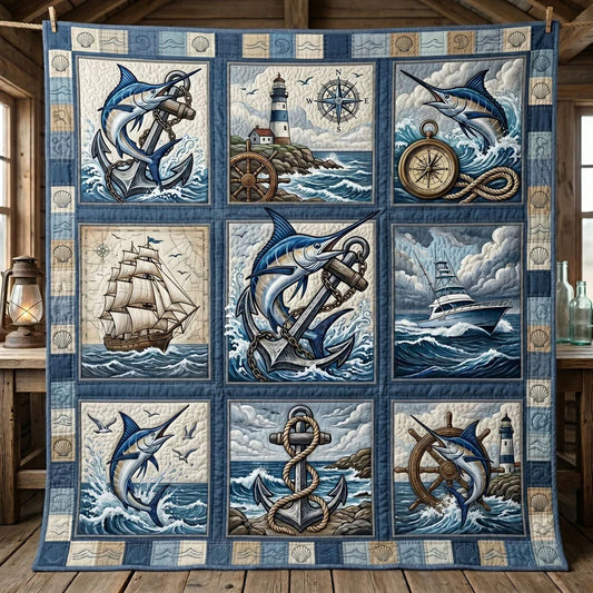 Mariner's Bluewater Legacy Quilt Blanket