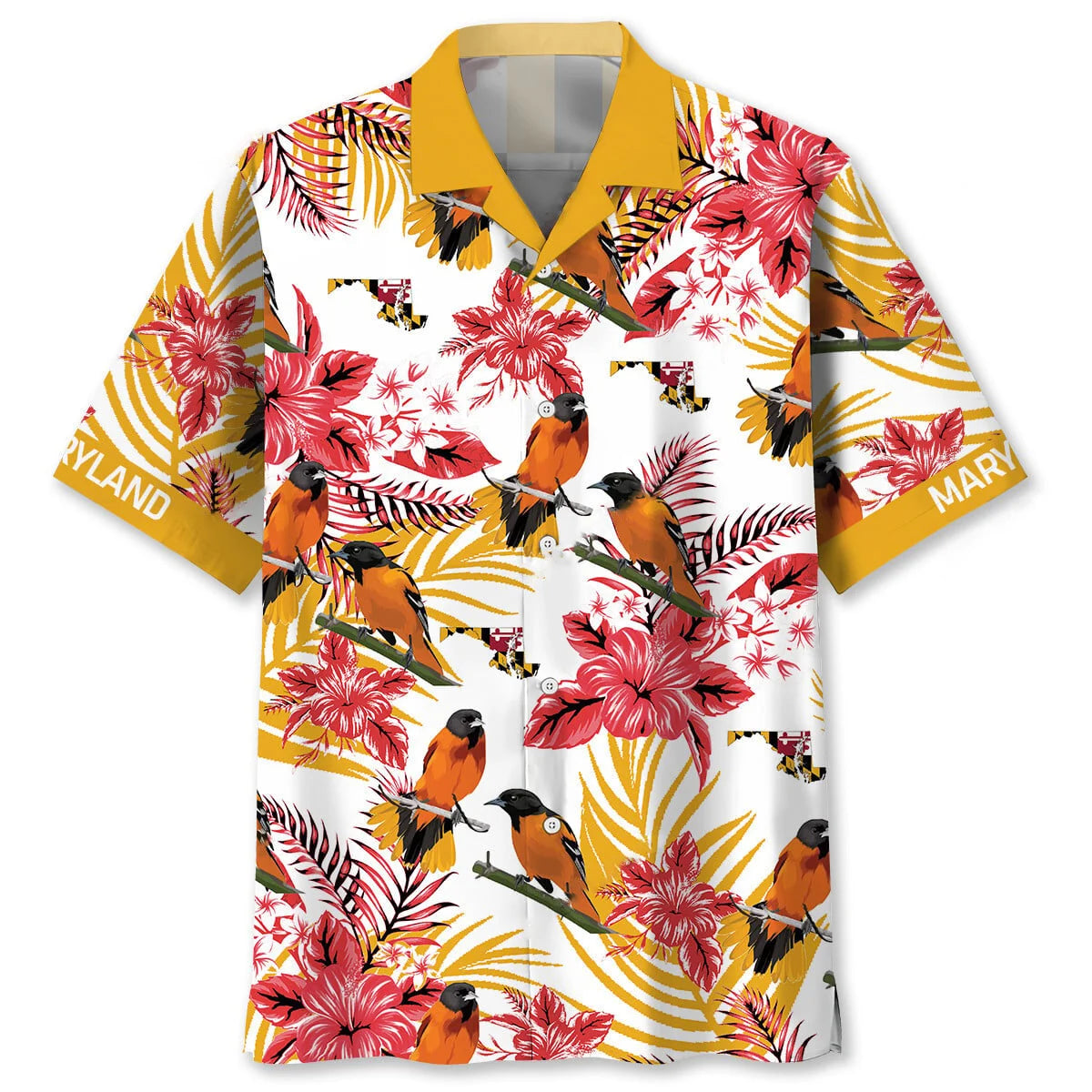 Maryland State Proud Hawaiian Shirt