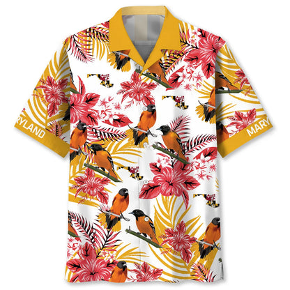 Maryland State Proud Hawaiian Shirt