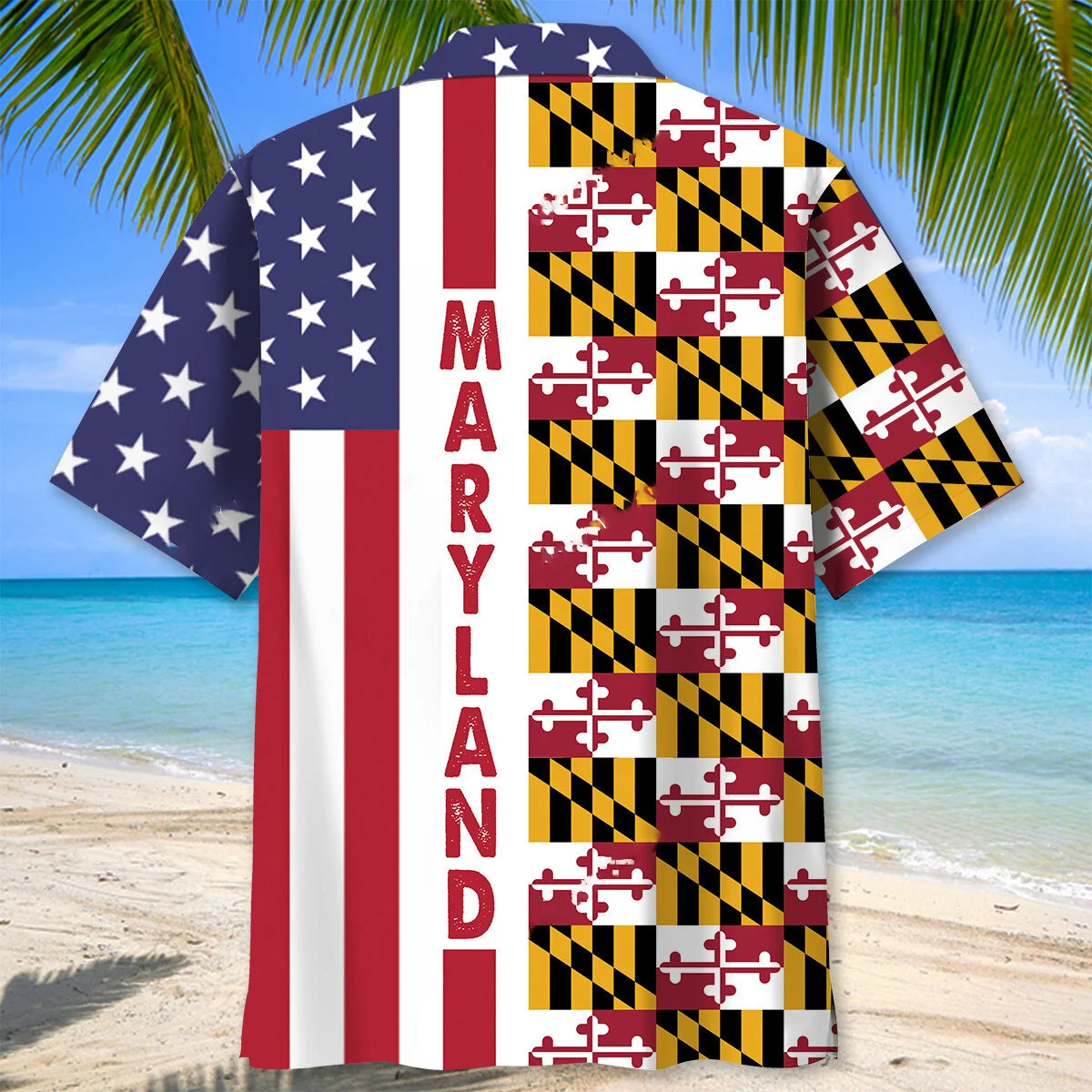 Maryland State Proud Hawaiian Shirt