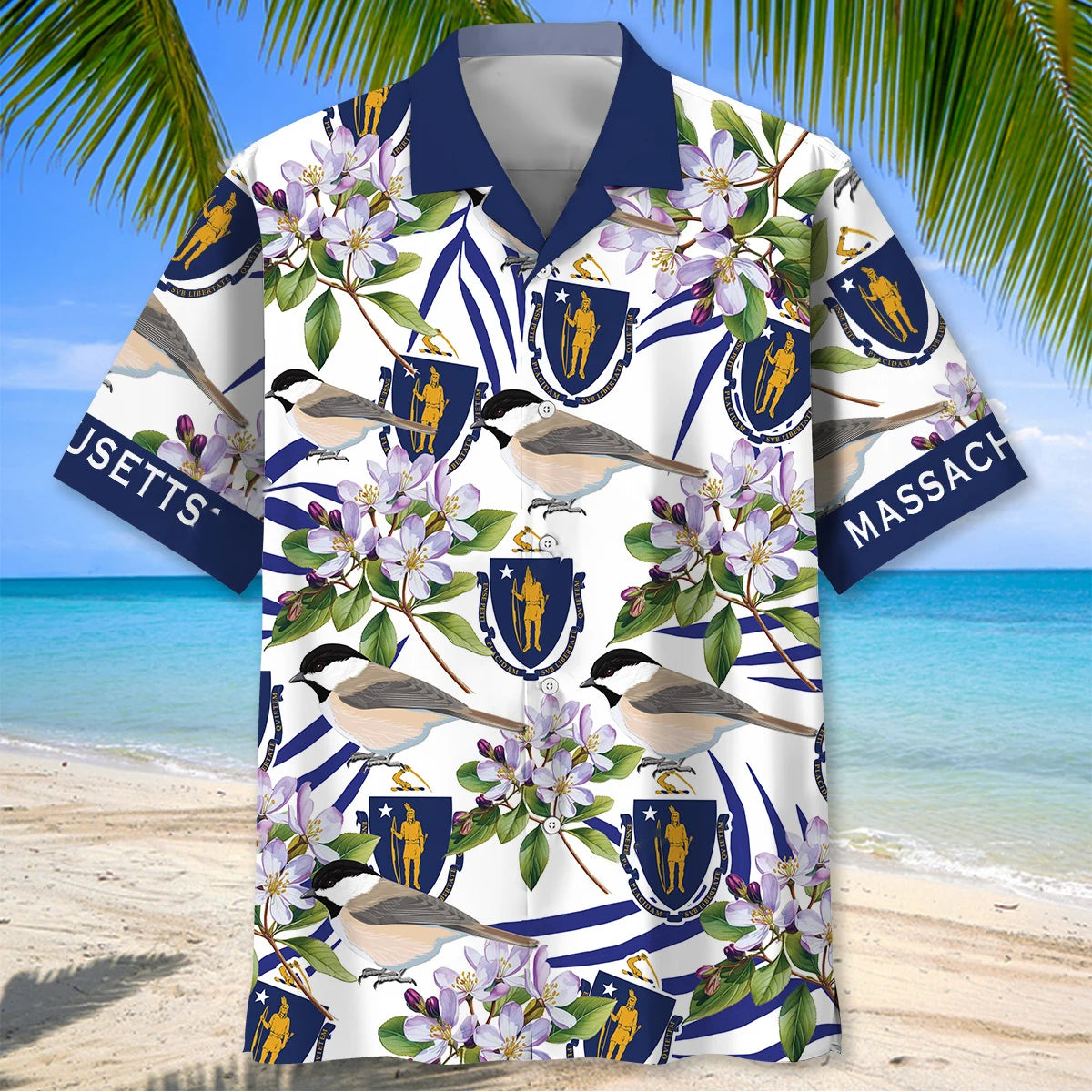 Massachusetts Hawaiian Shirt