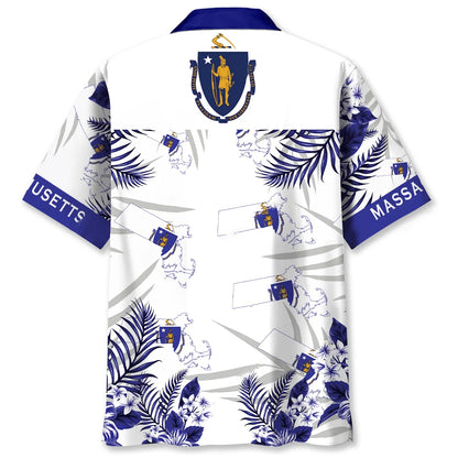 Massachusetts State Hawaiian Shirt