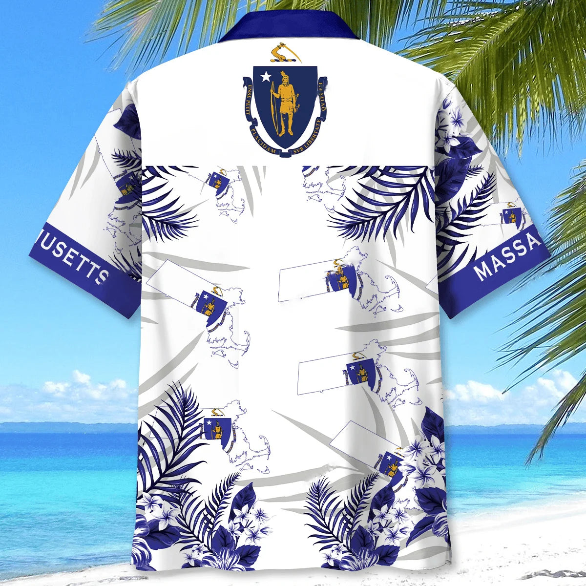 Massachusetts State Hawaiian Shirt