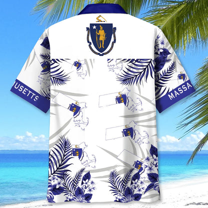 Massachusetts State Hawaiian Shirt