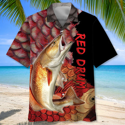 Master Redfish Hawaiian Shirt
