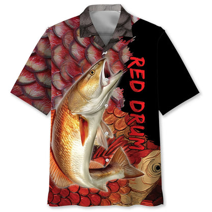 Master Redfish Hawaiian Shirt