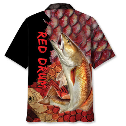 Master Redfish Hawaiian Shirt