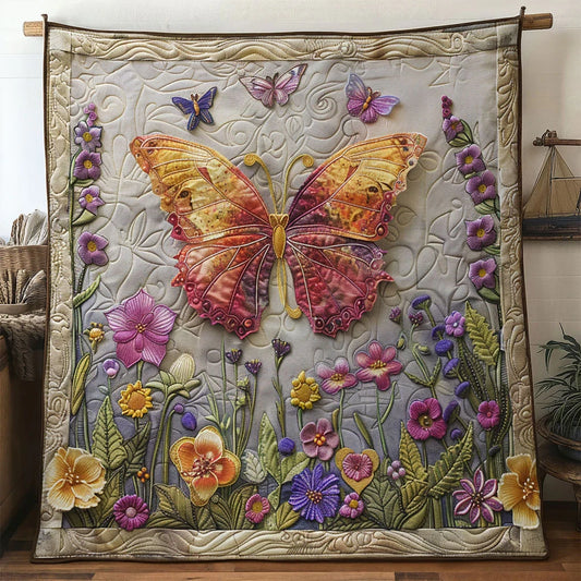 Meadow Butterfly Quilt Blanket