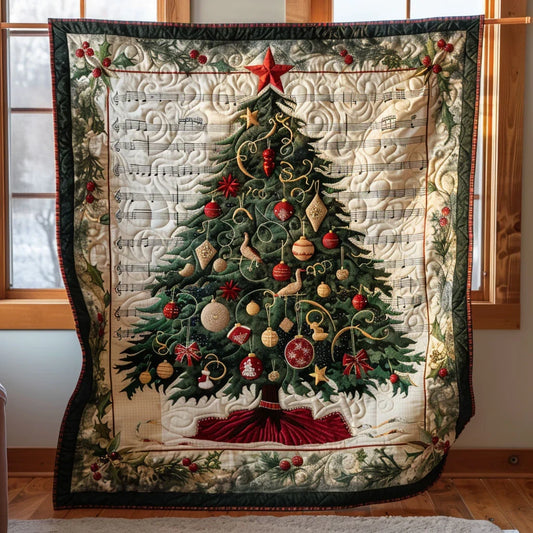 Melody Tree Quilt Blanket