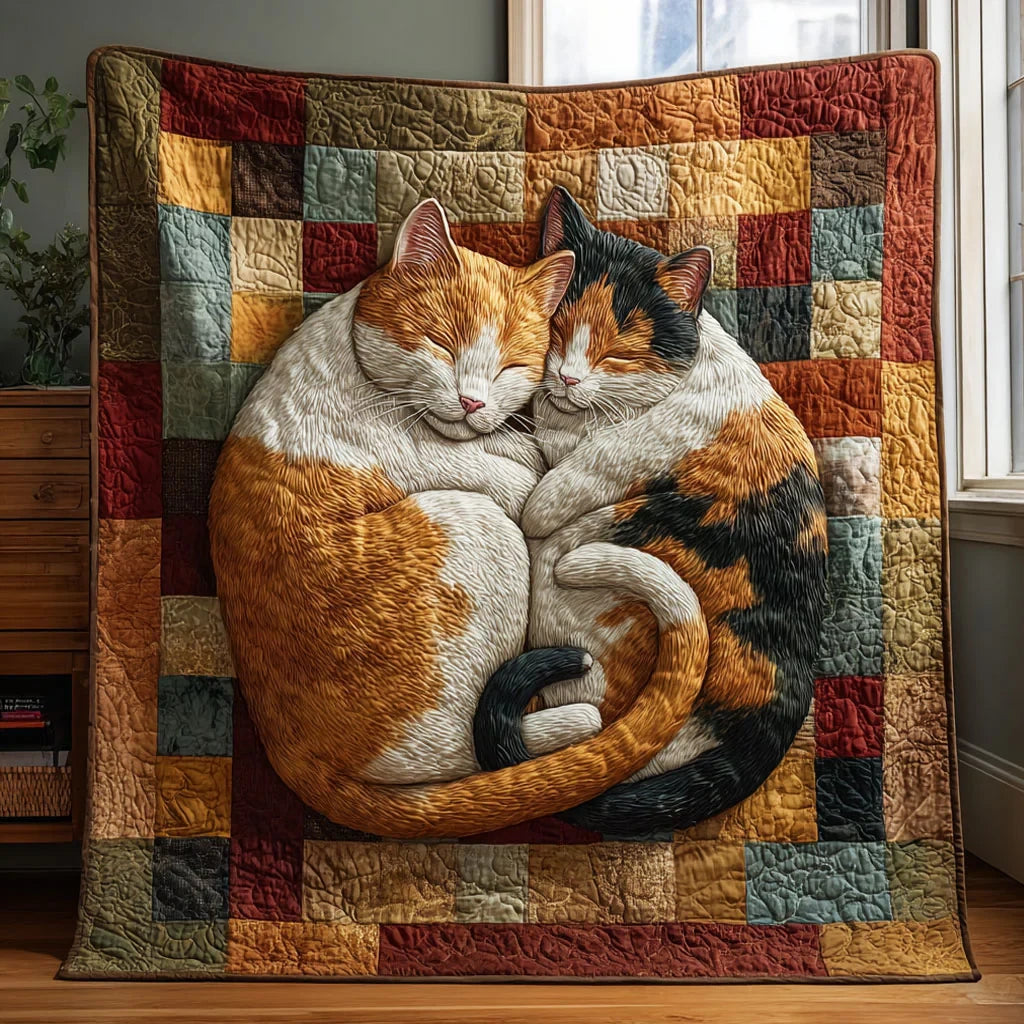 Meow Mates Quilt Blanket