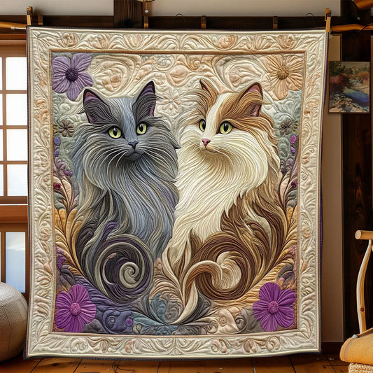 Meow Muse Quilt Blanket