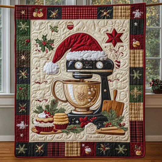 Merry Baking Quilt Blanket