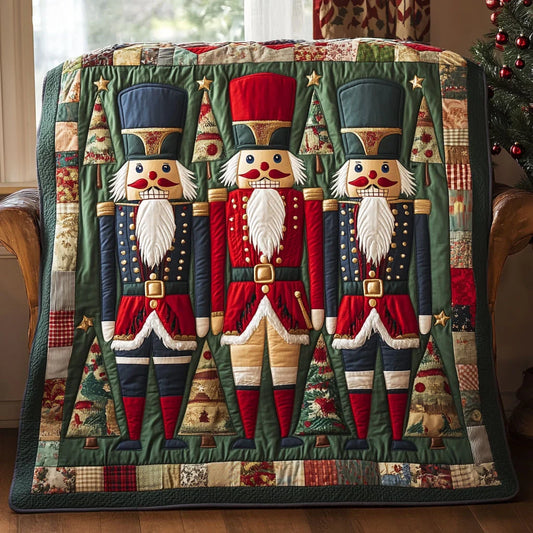Merry Captain Quilt Blanket