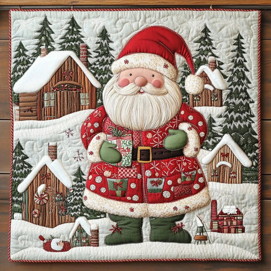 Merry Christmas Quilt Blanket