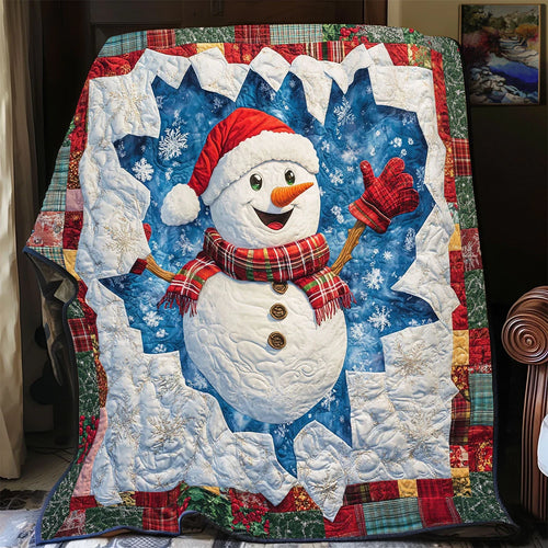 Merry Frost Quilt Blanket