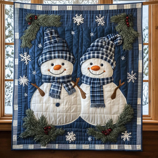 Merry Frost Quilt Blanket