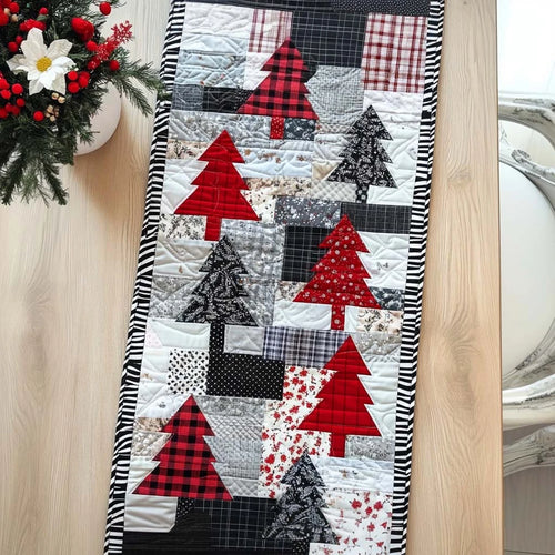 Merry Glow Quilted Table Runner