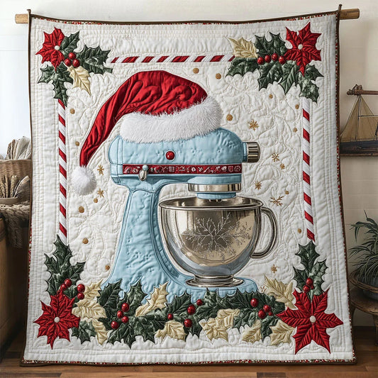 Merry Treat Flour Mixer Machine Quilt Blanket