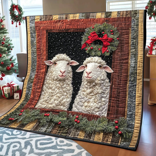 Merry Wool Quilt Blanket